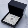 zapbest Love Dancing Necklace Luxury Box Thank You Mom, Mothers Day Necklace, Birthday Necklace For Mother, Anniversary Necklace For mom, From Daughter, Son view 2