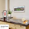 Illinois Football - 40.25x13.75-inch Standard Framed Print by Blakeway Panoramas view 2