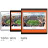 Illinois Football - 40.25x13.75-inch Standard Framed Print by Blakeway Panoramas view 4