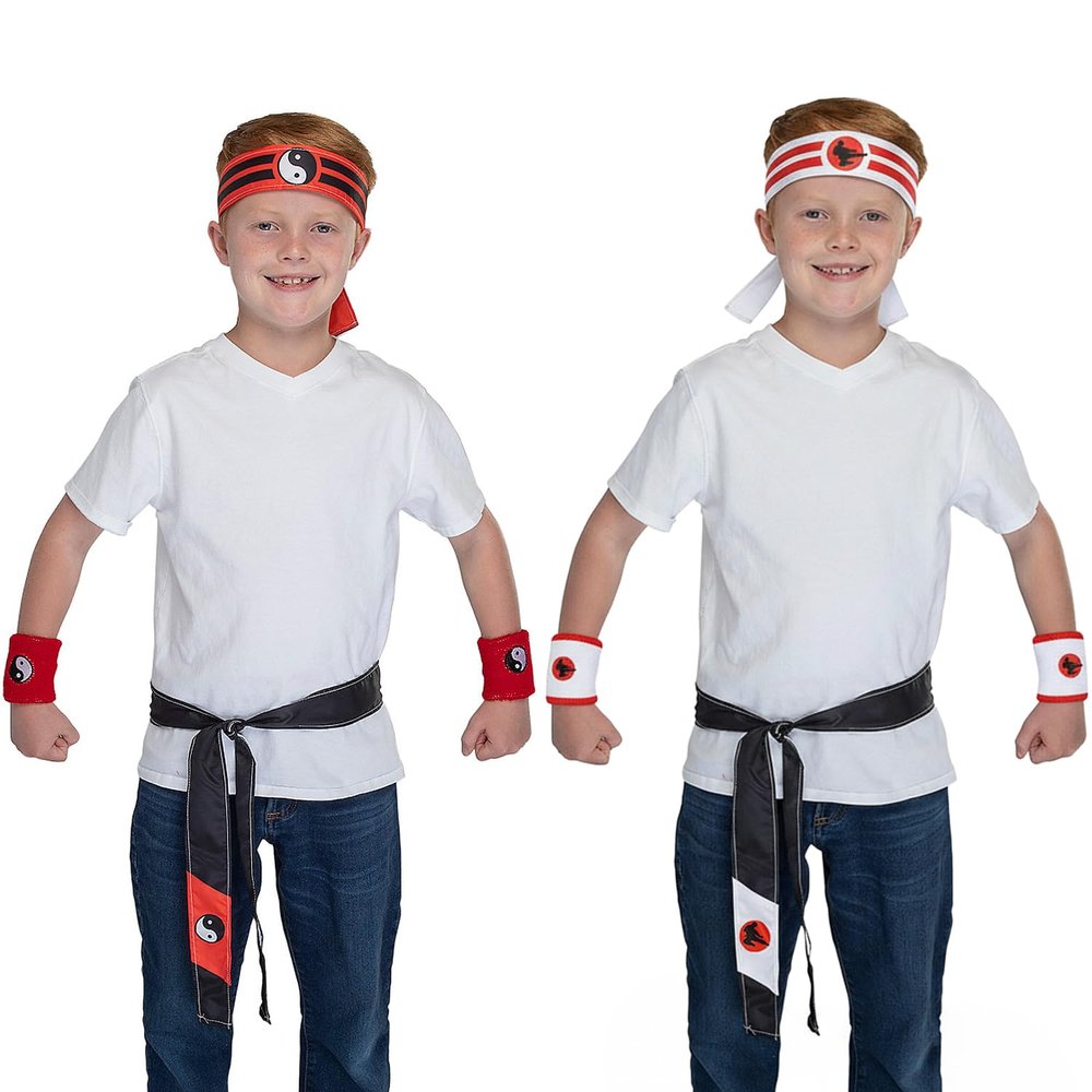 Fun Express Karate Dress-Up Accessory Kit for 12 - 48 Pieces