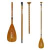 NIXY Full Carbon Fiber SUP Paddle  Adjustable 3 Piece Pro Paddle with ABS Blade Edge for Stand Up Paddle Board  Durable, Lightweight Floating Paddle (Yellow, Large - 94 sq in. Blade) view 1