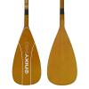 NIXY Full Carbon Fiber SUP Paddle  Adjustable 3 Piece Pro Paddle with ABS Blade Edge for Stand Up Paddle Board  Durable, Lightweight Floating Paddle (Yellow, Large - 94 sq in. Blade) view 4