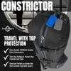 New CaddyDaddy Golf Constrictor with North Pole Club Protector Golf Bag Travel Cover, Black/Grey view 2