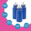 Fun Express 20 oz. Blue Plastic Water Bottles - 50 Pieces view 3