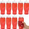 Fun Express 27 oz. Red Plastic Water Bottles - 50 Pieces view 1