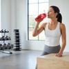 Fun Express 27 oz. Red Plastic Water Bottles - 50 Pieces view 3