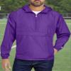 Champion Mens Packable Anorak 1/4 Zip Jacket, M, Safety Green view 2