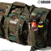 Savior Equipment American Classic Tactical Double Long Gun Bag Pistol Transportation Case w/Backpack Strap, 55 Inch M81 Woodland Camo view 4