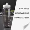 Fun Express 27 oz. Black Plastic Water Bottles - 50 Pieces view 3