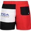 Nautica Boys' Swim Trunk with UPF 50+ Sun Protection, NC Red CB, 4 view 2