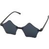 Fun Express Black Rimless Star Sunglasses - 12 Pieces view 1