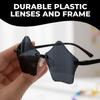 Fun Express Black Rimless Star Sunglasses - 12 Pieces view 2