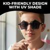 Fun Express Black Rimless Star Sunglasses - 12 Pieces view 3