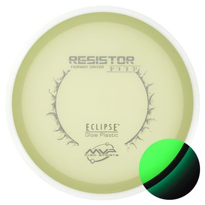 MVP Disc Sports Eclipse Glow 2.0 Resistor Disc Golf Fairway Driver (170-175g)