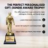 Trophy Outlet Dundie Award Trophy for Adults, Coworkers, Boss and Friends - Personalized Engraved Office Gift Award with Custom Text - Custom Engraved Dundie Trophy view 2
