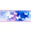 Country Brook Design - Watercolor Butterflies on Lavender Nylon Webbing (1 Inch, 10 Yards) view 3