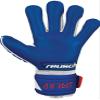 Reusch Attrakt Freegel Gold Sleek Finger Support Goalkeeper Gloves, Blue/White, Size 6 view 3