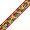 Country Brook Design - Sugar Skulls on Red Nylon Webbing (3/4 Inch, 5 Yards) view 2