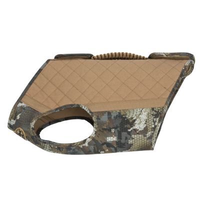 Rig'Em Right Waterfowl Bloodline Elite Dog Vest for Duck Hunting with Ultra Comfortable 3mm Neoprene 3-Layer Construction, Flotation Foam, Heavy-Duty Canvas, and More (Optifade Timber, S