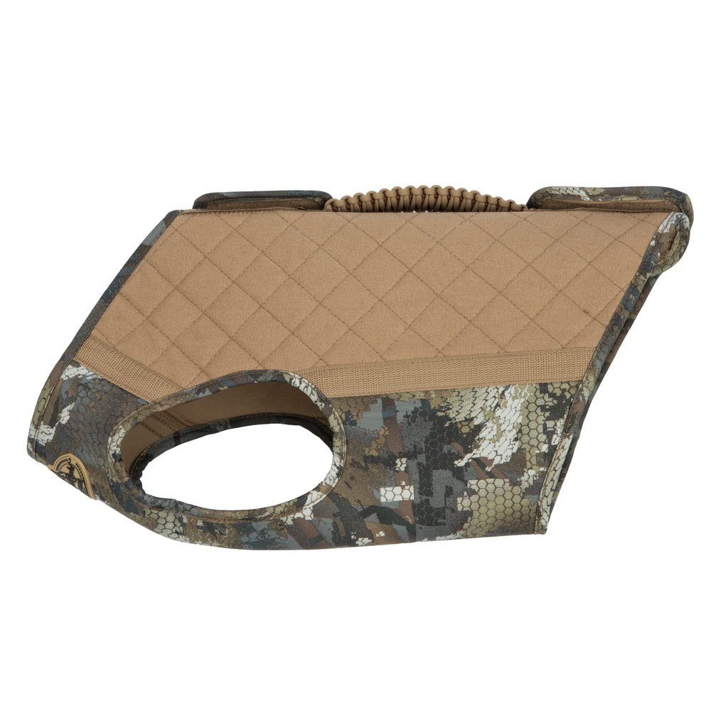 Rig'Em Right Waterfowl Bloodline Elite Dog Vest for Duck Hunting with Ultra Comfortable 3mm Neoprene 3-Layer Construction, Flotation Foam, Heavy-Duty Canvas, and More (Optifade Timber, S