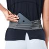Nathan Running Belt Adjustable Fit Zipster, Zippered, Weather-Resistant Pocket & Two Quick-Stash Pockets for Running Gear, Running Fanny Pack, Walking, Hiking, Gym view 3