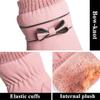 Winter Women Touchscreen Gloves Warmer Lined Full Finger Mittens Motorbike Glove A04 Brown One Size view 4
