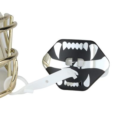 DUTYBOD Football Mouth Guard Double Braces Mouth Guard Upper and Lower Teeth Protection Mouth Guard No Boil-Instant Fit for Youth and Adults (Silver)