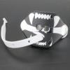 DUTYBOD Football Mouth Guard Double Braces Mouth Guard Upper and Lower Teeth Protection Mouth Guard No Boil-Instant Fit for Youth and Adults (Silver) view 2