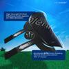 RAYSHARP Shin Guards Soccer Youth - Comfortable and Durable Toddler Kids Soccer Shin Guards with Adjustable Straps for Teenagers Adults Black M view 2