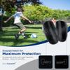 RAYSHARP Shin Guards Soccer Youth - Comfortable and Durable Toddler Kids Soccer Shin Guards with Adjustable Straps for Teenagers Adults Black M view 4