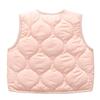 JiaYou Girls Boys Soft Vest Lightweight Warm Outwear with Pockets(Pink,2 Years) view 2