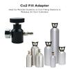 SZRKRLA Paintball Co2 Tank Adapter Compressed Air Fill Station Remote Switch ASA Adapter with 3000psi Gauge Black view 2