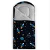 BailiPromise Outer Space Rocket Printed Camping Sleeping Bags,3 Season Warm Weather,Lightweight,Waterproof Sleeping Bags for Adults & Kids,Traveling,and Outdoors,Camping Gear Equipment,31x90inch view 3