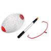 Golf Ball Picker Retractable Golf Roller Pick-up Cage Roller Golf Ball Retriever Golf Pick Up Golf Ball Catcher (White) view 3