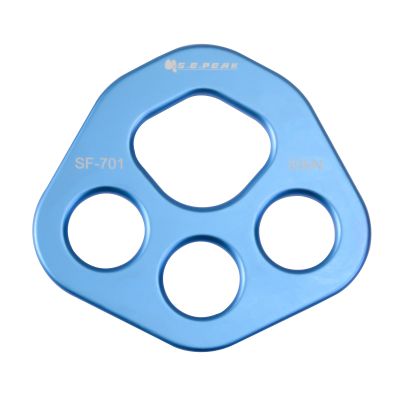 SEPEAK 30kN Rigging Plate, Force Divider Plate Bear, Anchor Multipliers Connector Gear for Yoga Hammock Descender Rock Climbing