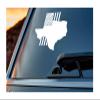 UR Impressions Vertical Texas American Flag Decal Sticker Vinyl Graphics for Cars Trucks SUV Motorcycle Windows|WHITE|6.8 x 6.5 inch|URITM039 view 1