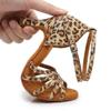 MSMAX Women Latin Dancing Shoes High Heels Character Ballroom Dance Shoe for Women 7.5 M US Women view 2