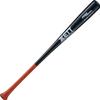 ZETT BWT75380 Soft Baseball Bat, Pro Model, Wood, 31.5 inches (80 cm), 22.3 oz (650 g) Average, Red x Black (6319MO), Made in Japan view 1