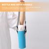 4pcs Cup Set Water Bottle Carrier Pouch Water Bottle Cover Sleeve Holder Portable Kettle Dispenser Stand Tote Bags Insulated Bag Cloth view 3