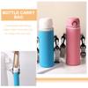 4pcs Cup Set Water Bottle Carrier Pouch Water Bottle Cover Sleeve Holder Portable Kettle Dispenser Stand Tote Bags Insulated Bag Cloth view 4