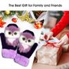 18D Cartoon Animal MittensCute Handmade Knitted Plush Animal Mittens Gloves, Full Fingers Thickening Soft Warm Mittens (red, Child) view 4