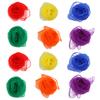Toyvian 12Pcs Dance Scarves for Music Scarves Dance Scarf Play Scarves for Children Movement Square Juggling Silk Tricks Scarves Scarves(6 Colors, x) view 1