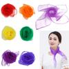 Toyvian 12Pcs Dance Scarves for Music Scarves Dance Scarf Play Scarves for Children Movement Square Juggling Silk Tricks Scarves Scarves(6 Colors, x) view 3