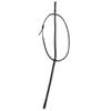 Henri de Rivel Pro Raised Fancy Stitched Standing Martingale - Australian Nut - Pony view 1