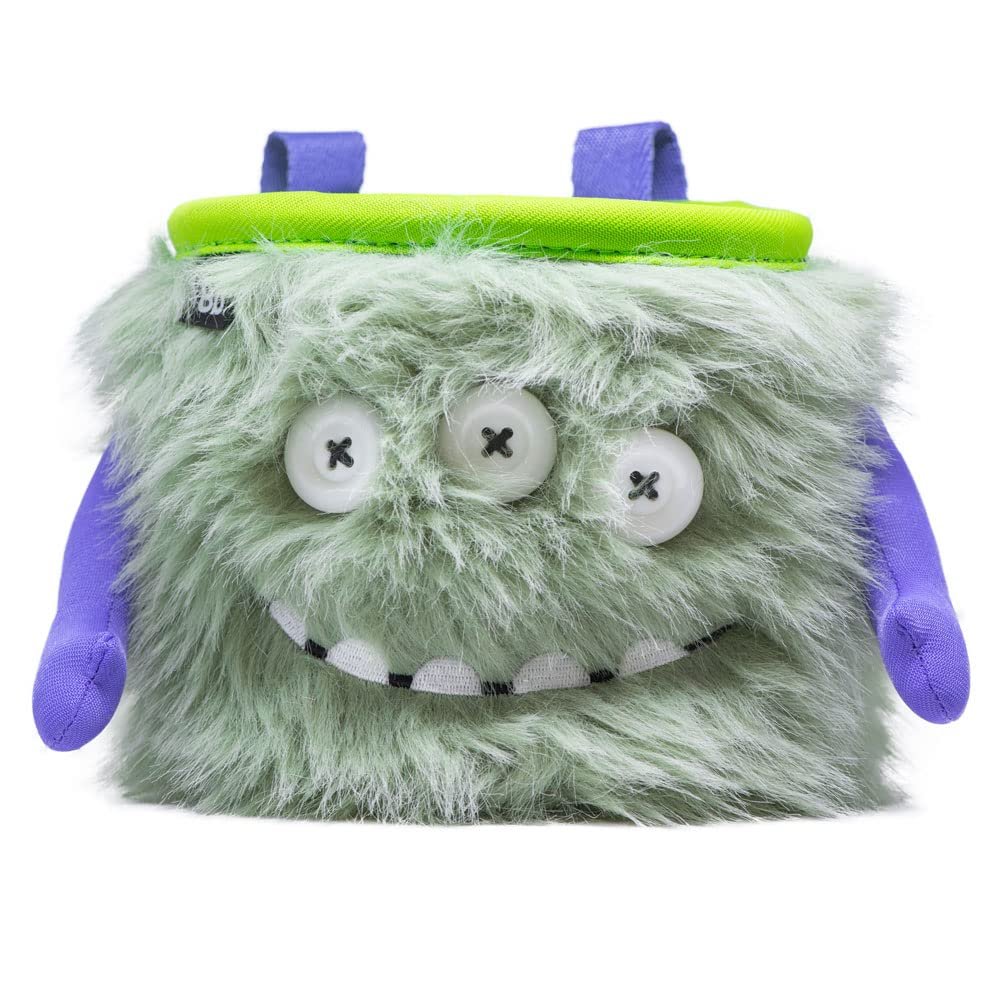 8BPLUS Chalk Bag for Climbing, Bouldering, Belt and Giftbox Included - Wide Opening - Brush Holders, for Left & Right Handers (Marty)
