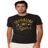 Grambling State University Official Tigers Unisex Adult T Shirt,Black, Medium view 3