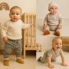 bistyle Baby Grip Ankle Socks 6 Pairs | Newborn Infant Toddlers Sock Organic Cotton | Kids Boys Girls Ankle view 2