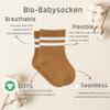 bistyle Baby Grip Ankle Socks 6 Pairs | Newborn Infant Toddlers Sock Organic Cotton | Kids Boys Girls Ankle view 3
