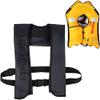 Adult Automatic Water Sports Vest for Boating Fishing Kayaking Paddling (Black) view 1