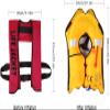 Adult Automatic Water Sports Vest for Boating Fishing Kayaking Paddling (Black) view 3
